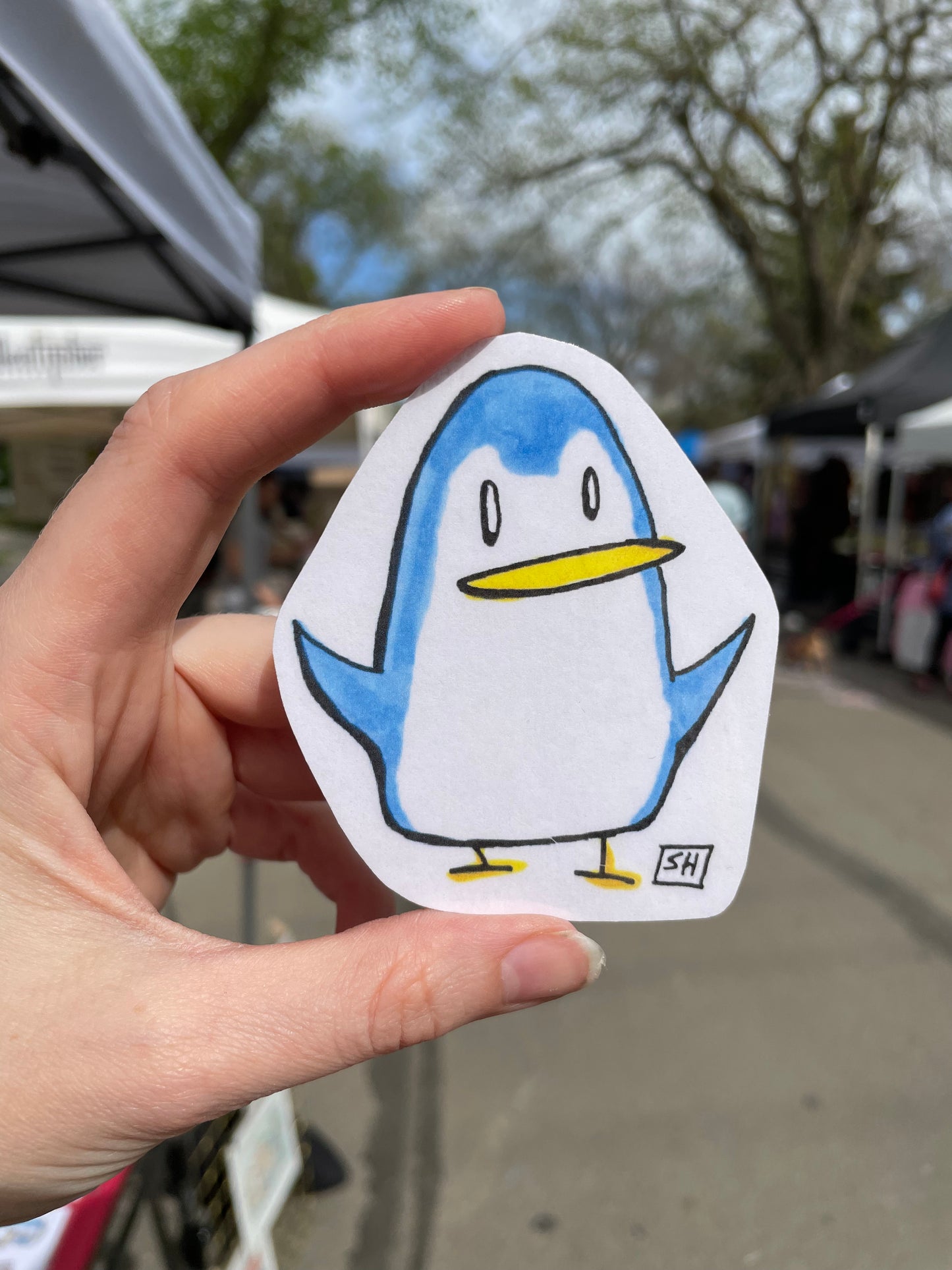 Sticker: Penguin!